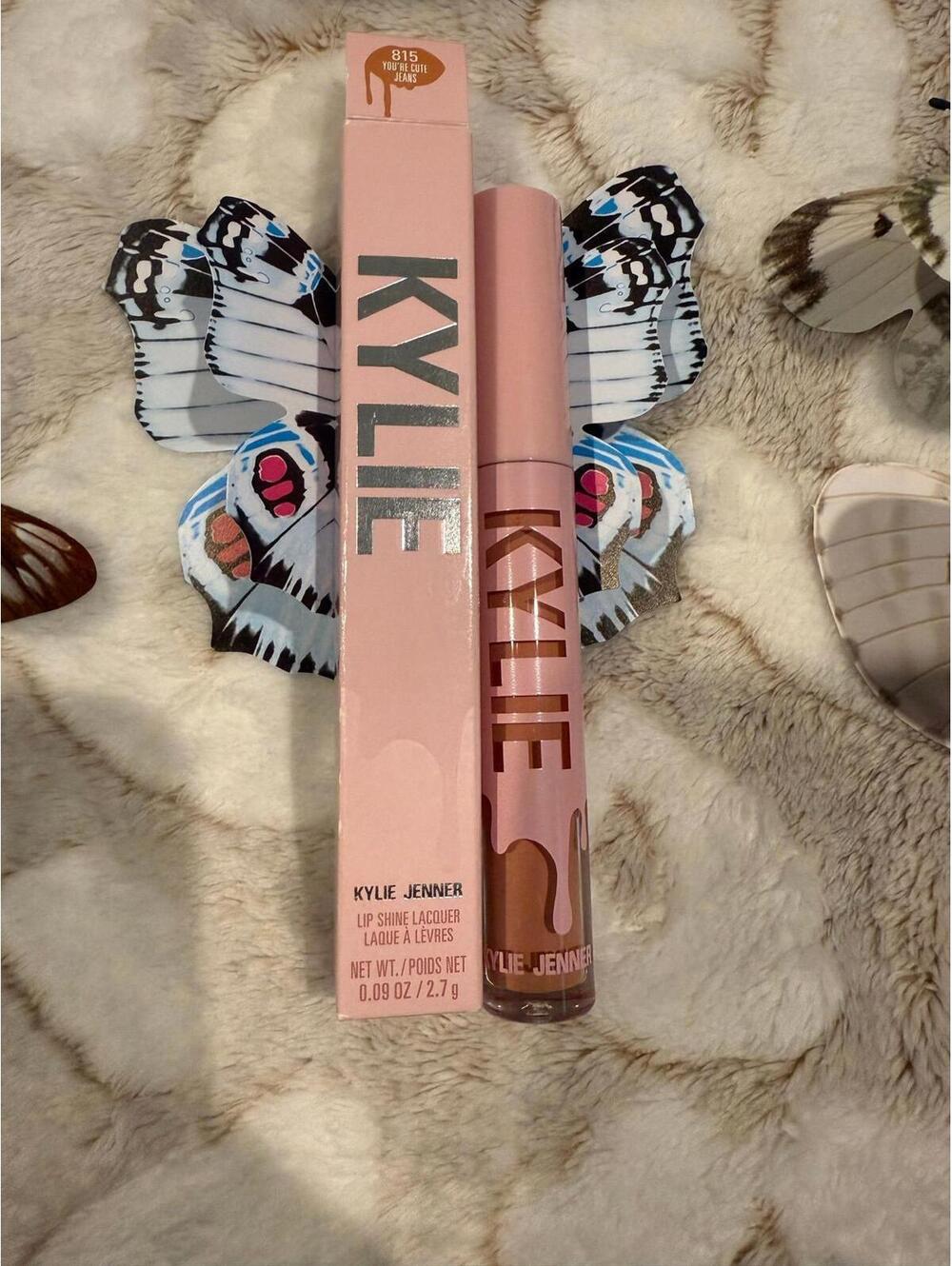 Kylie Cosmetics Lip Shine Lacquer- 815 You're Cute Jeans/NIB